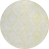 Addison Chantille ACN737-Yellow 8 ft. X 8 ft. Round Rug