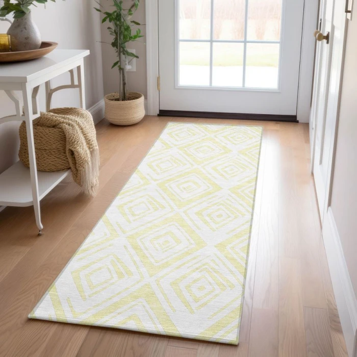 Addison Chantille ACN737-Yellow 2 ft. 3 in. X 7 ft. 6 in. Rectangle Rug
