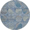 Addison Chantille ACN738-Blue 8 ft. X 8 ft. Round Rug