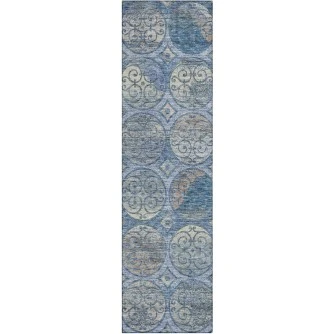 Addison Chantille ACN738-Blue 2 ft. 3 in. X 7 ft. 6 in. Rectangle Rug