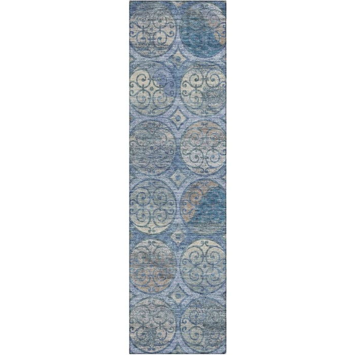 Addison Chantille ACN738-Blue 2 ft. 3 in. X 7 ft. 6 in. Rectangle Rug