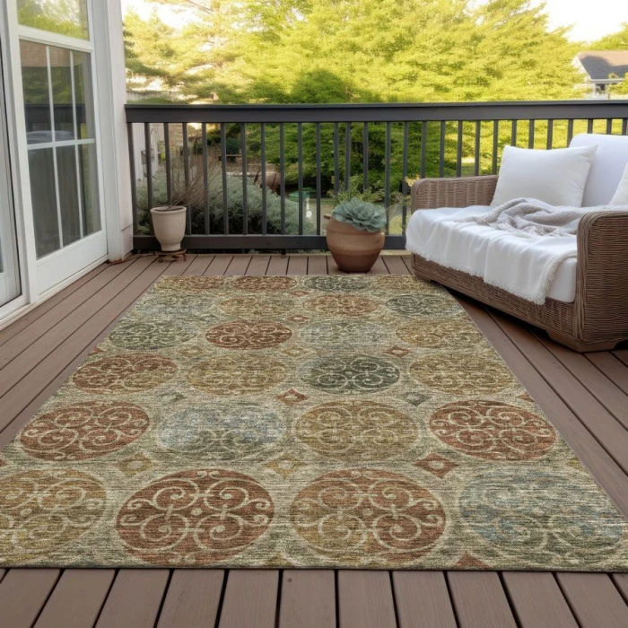 Addison Chantille ACN738-Taupe 3 ft. X 5 ft. Rectangle Rug
