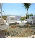 Addison Chantille ACN738-Taupe 8 ft. X 8 ft. Round Rug