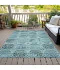 Addison Chantille ACN738-Teal 3 ft. X 5 ft. Rectangle Rug