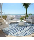 Addison Chantille ACN739-Blue 8 ft. X 8 ft. Round Rug