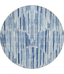 Addison Chantille ACN739-Blue 8 ft. X 8 ft. Round Rug