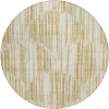 Addison Chantille ACN739-Gold 8 ft. X 8 ft. Round Rug