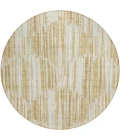 Addison Chantille ACN739-Gold 8 ft. X 8 ft. Round Rug