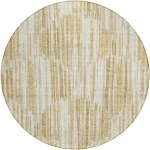 Addison Chantille ACN739-Gold 8 ft. X 8 ft. Round Rug