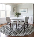 Addison Chantille ACN739-Gray 8 ft. X 8 ft. Round Rug