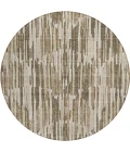 Addison Chantille ACN739-Mocha 8 ft. X 8 ft. Round Rug