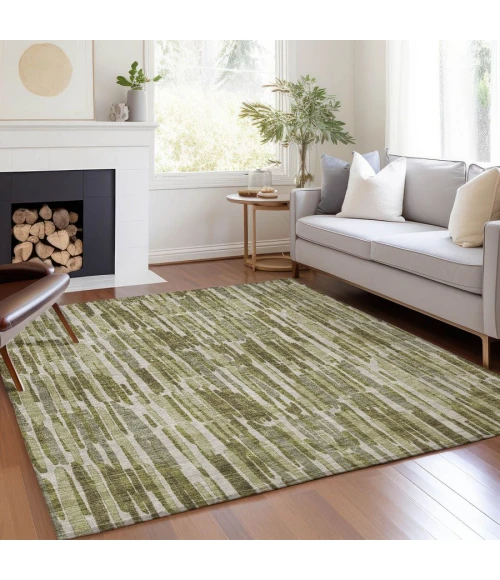 Addison Chantille ACN739-Olive 9 ft. X 12 ft. Rectangle Rug