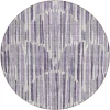 Addison Chantille ACN739-Purple 8 ft. X 8 ft. Round Rug