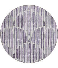 Addison Chantille ACN739-Purple 8 ft. X 8 ft. Round Rug