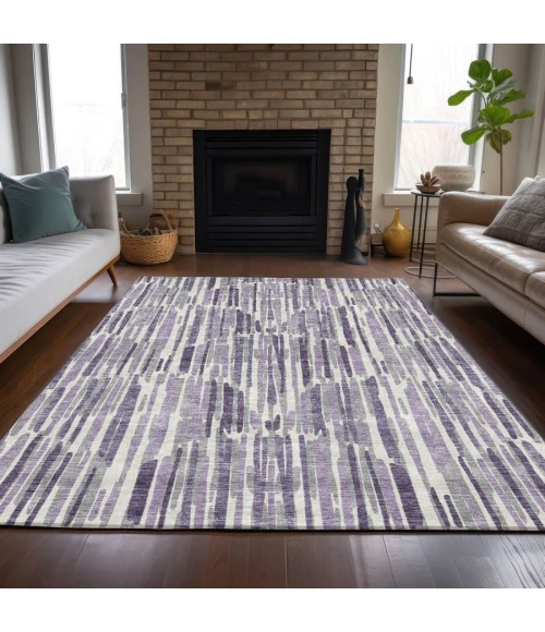 Addison Chantille ACN739-Purple 9 ft. X 12 ft. Rectangle Rug