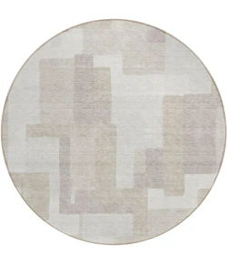 Addison Chantille ACN740-Beige 8 ft. X 8 ft. Round Rug
