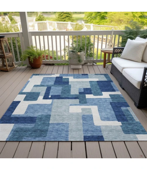 Addison Chantille ACN740-Blue 9 ft. X 12 ft. Rectangle Rug