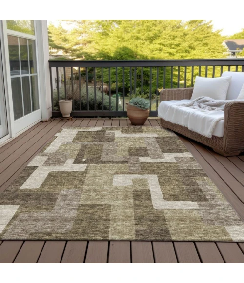 Addison Chantille ACN740-Brown 9 ft. X 12 ft. Rectangle Rug