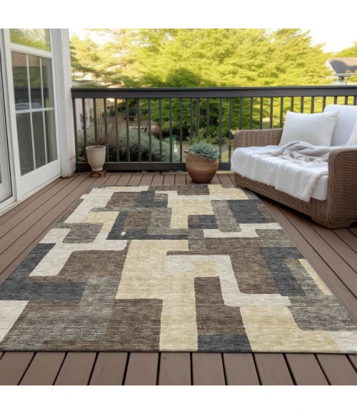 Addison Chantille ACN740-Chocolate 9 ft. X 12 ft. Rectangle Rug