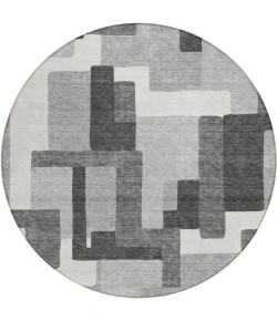 Addison Chantille ACN740-Gray 8 ft. X 8 ft. Round Rug