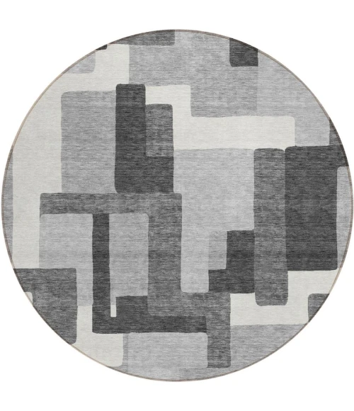 Addison Chantille ACN740-Gray 8 ft. X 8 ft. Round Rug