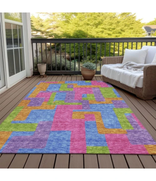 Addison Chantille ACN740-Purple 10 ft. X 14 ft. Rectangle Rug