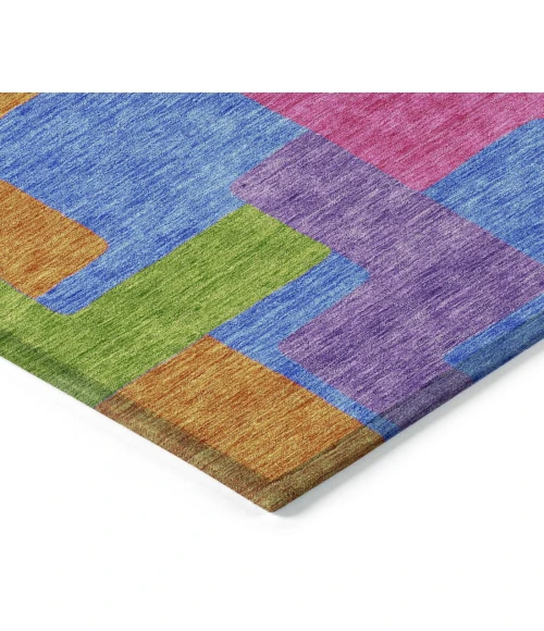 Addison Chantille ACN740-Purple 8 ft. X 8 ft. Round Rug