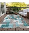 Addison Chantille ACN740-Teal 8 ft. X 10 ft. Rectangle Rug