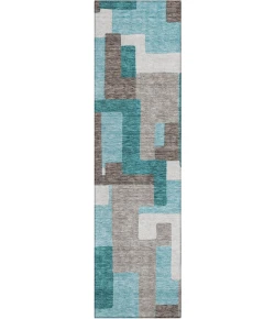 Addison Chantille ACN740-Teal 2 ft. 3 in. X 7 ft. 6 in. Rectangle Rug