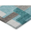 Addison Chantille ACN740-Teal 8 ft. X 8 ft. Round Rug