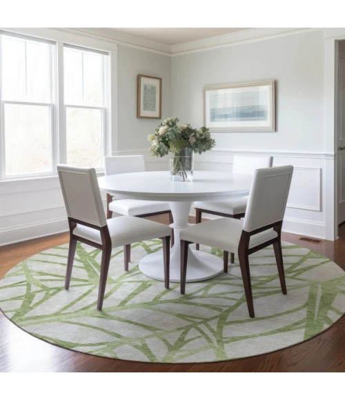 Addison Chantille ACN741-Aloe 8 ft. X 8 ft. Round Rug