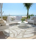 Addison Chantille ACN741-Beige 8 ft. X 8 ft. Round Rug