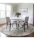 Addison Chantille ACN741-Beige 8 ft. X 8 ft. Round Rug