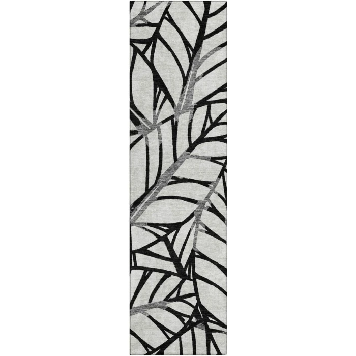 Addison Chantille ACN741-Black 2 ft. 3 in. X 7 ft. 6 in. Rectangle Rug