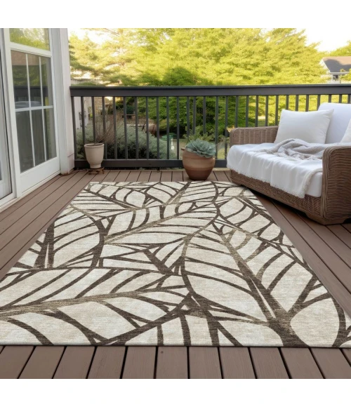 Addison Chantille ACN741-Chocolate 3 ft. X 5 ft. Rectangle Rug