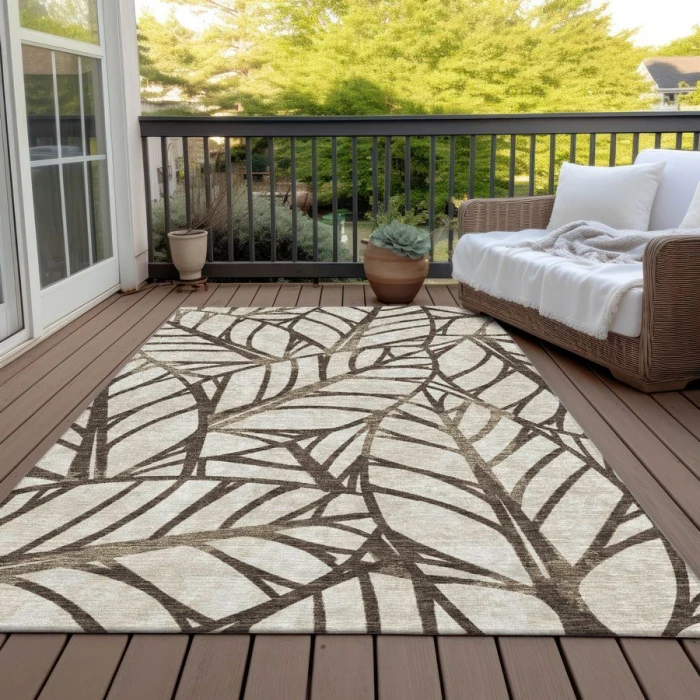 Addison Chantille ACN741-Chocolate 5 ft. X 7 ft. 6 in. Rectangle Rug