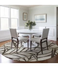 Addison Chantille ACN741-Chocolate 8 ft. X 8 ft. Round Rug
