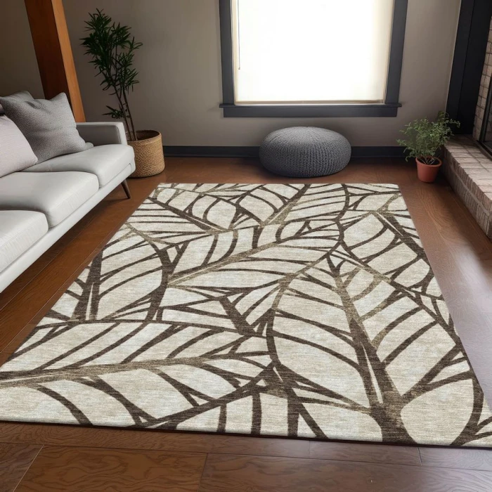 Addison Chantille ACN741-Chocolate 5 ft. X 7 ft. 6 in. Rectangle Rug