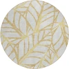 Addison Chantille ACN741-Gold 8 ft. X 8 ft. Round Rug