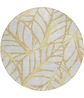 Addison Chantille ACN741-Gold 8 ft. X 8 ft. Round Rug