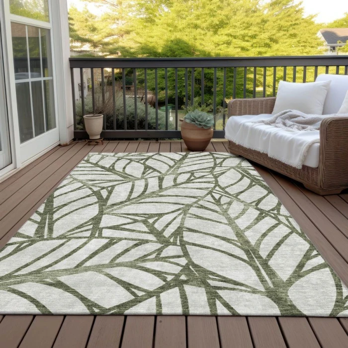 Addison Chantille ACN741-Olive 10 ft. X 14 ft. Rectangle Rug