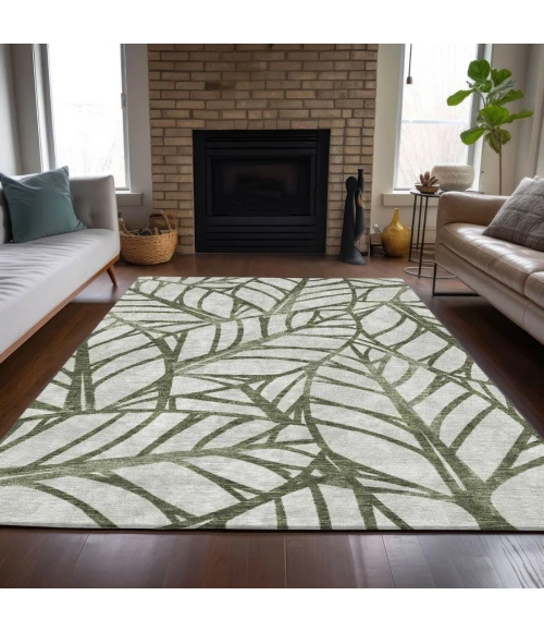 Addison Chantille ACN741-Olive 9 ft. X 12 ft. Rectangle Rug