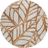 Addison Chantille ACN741-Paprika 8 ft. X 8 ft. Round Rug