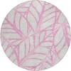 Addison Chantille ACN741-Pink 8 ft. X 8 ft. Round Rug