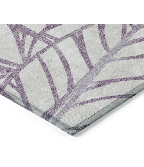 Addison Chantille ACN741-Purple 8 ft. X 8 ft. Round Rug