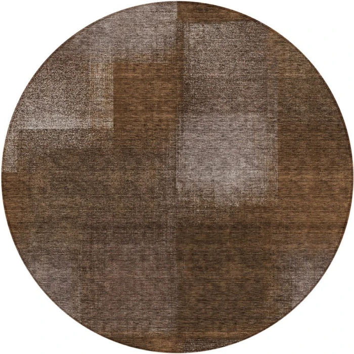 Addison Chantille ACN742-Chocolate 8 ft. X 8 ft. Round Rug