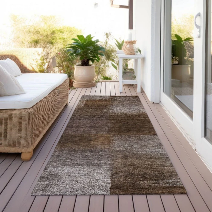 Addison Chantille ACN742-Chocolate 2 ft. 3 in. X 7 ft. 6 in. Rectangle Rug
