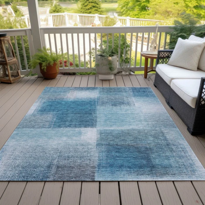 Addison Chantille ACN742-Denim 10 ft. X 14 ft. Rectangle Rug