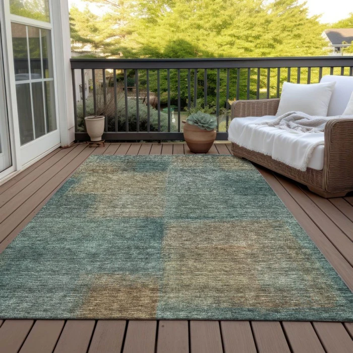 Addison Chantille ACN742-Teal 3 ft. X 5 ft. Rectangle Rug