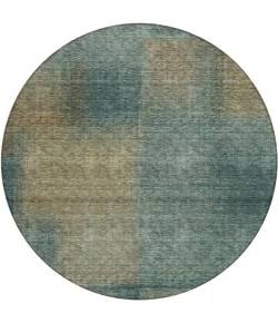 Addison Chantille ACN742-Teal 8 ft. X 8 ft. Round Rug